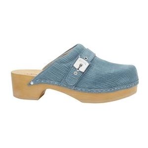 Klomp Scholl Women Pescura Clog 50 Denim-Schoenmaat 40