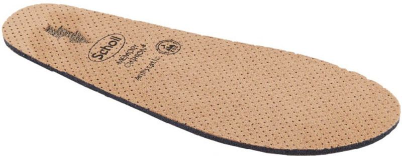 Scholl - Inlegzolen Memory Cushion - Taupe - Zachte Inlegzool met Scholl Memory Cushion®-technologie