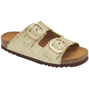 Scholl Noelle Raffia Green maat 36