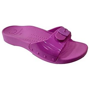 Scholl Sun Fuxia pantoffels van pvc, Fuchsia, 39 EU