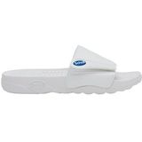 Scholl - Nautilus - Slipper - Wit - 100% PVC - Klittenbandsluiting
