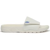 Scholl - Nautilus - Slipper - Wit - 100% PVC - Klittenbandsluiting