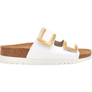 SCHOLL Monterey 2 Straps Dames Muiltjes - Wit