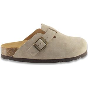 Scholl - Fae - Klomp - Donkerbeige - Suède