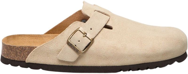 Scholl - Men Olivier Suede - Klomp - Dark Beige - Suède