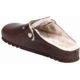 Scholl - Grace - Sandaal - Donkerbruin - Leer - Met EVA Buitenzoal