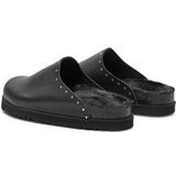 Scholl - Fae - Klomp - Zwart - Leer