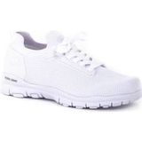 Scholl - Jump Sock - Sneaker - Wit - Memory Cushion Technologie