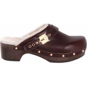 Scholl Sandaal Pescura Robin Donkerbruin