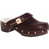 Scholl - Pescura Robin - Sandaal - Donkerbruin - Verstelbaar Bovenwerk