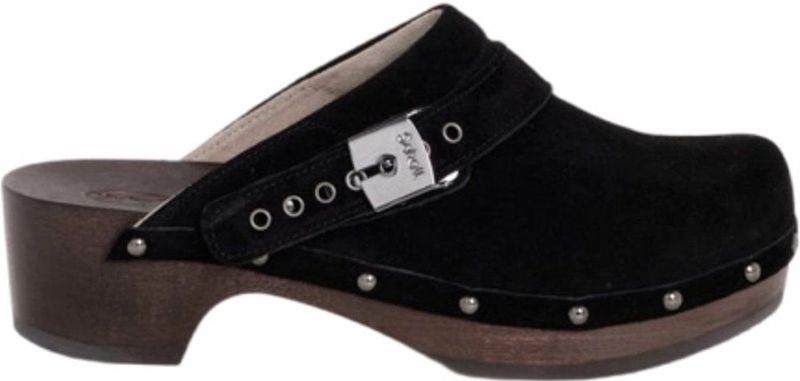 Scholl - Pescura Robin - Klomp - Black - Suède