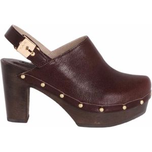 Scholl - Miami Clog B/S - Slippers - Donkerbruin