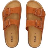 Scholl - Noelle Chunky - Slipper - Brandy - Suède - Comfortabel