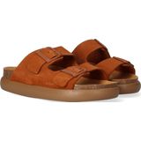 Scholl - Noelle Chunky - Slipper - Brandy - Suède - Comfortabel