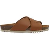 SCHOLL VIVIAN SynLeaVB-W Dames Sandalen - Cognac - Maat 38