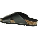 Scholl - Vivian - Slipper - Zwart - Synthetisch Leer