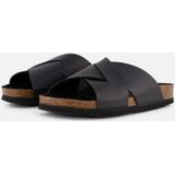 Scholl - Vivian - Slipper - Zwart - Synthetisch Leer