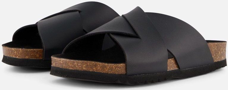 Scholl - Vivian - Slipper - Zwart - Synthetisch Leer