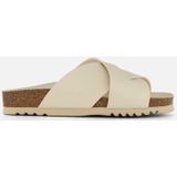 Scholl - Vivian - Slipper - Beige - Synthetisch Leer