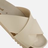 Scholl - Vivian - Slipper - Beige - Synthetisch Leer