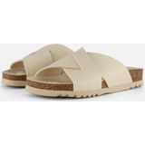 Scholl - Vivian - Slipper - Beige - Synthetisch Leer