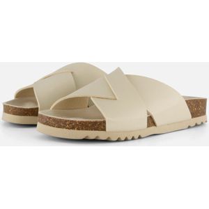 Scholl - Vivian - Slipper - Beige - Synthetisch Leer