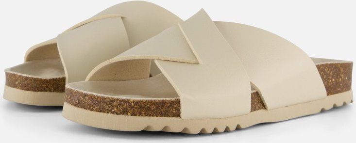 Scholl - Vivian - Slipper - Beige - Synthetisch Leer