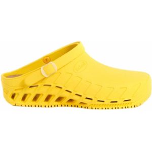 Scholl - Evo - Klomp - Geel - Rubber - Ademend en Antislip