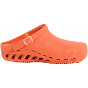 Scholl Clog Evo, Health Care Professional Shoe Heren, Oranje, 46 EU, Oranje, 46 EU