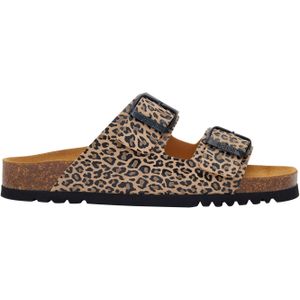 Slipper Scholl Women Josephine Synthetic Leopard-Schoenmaat 37