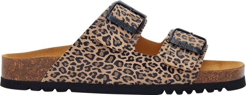Scholl Leopard Slipper Josephine - Comfortabel en Duurzaam Synthetisch