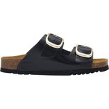 Scholl - Noelle - Slipper - Zwart - Gepatenteerd Leer