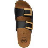 Scholl Monterey 2 Straps Black Sandalen Dames