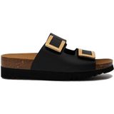 Scholl - Monterey - Slipper - Zwart - Synthetisch