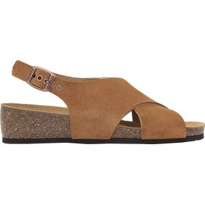 Sandaal Scholl Women Amelie Suede Brown-Schoenmaat 36