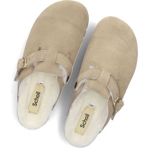 Scholl - Fae New F Suede Sa - Klomp - Dark Beige - Suède