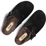 Scholl - Fae New F Suede Sa - Klomp - Zwart