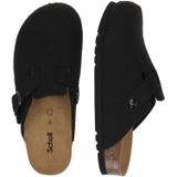 Scholl - Fae - Klomp - Zwart - Vilt - Verstelbare Pasvorm