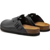 Scholl - Olivier - Slipper - Zwart - Leer - Comfortabel en Duurzaam