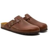 Scholl - Olivier - Slipper - Bruin - Leer