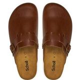 Scholl - Olivier - Slipper - Bruin - Leer
