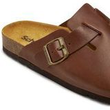 Scholl - Olivier - Slipper - Bruin - Leer