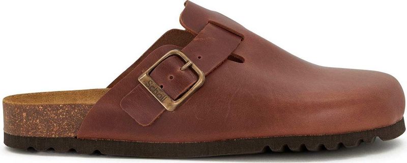 Scholl - Olivier - Slipper - Bruin - Leer