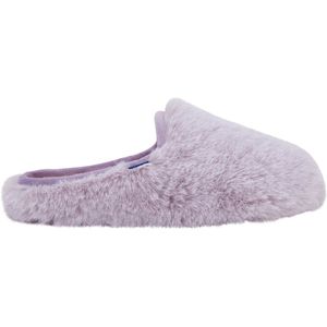 SCHOLL MADDY Synthetic fur Womens Lavender FALSO Slippers - Lavender