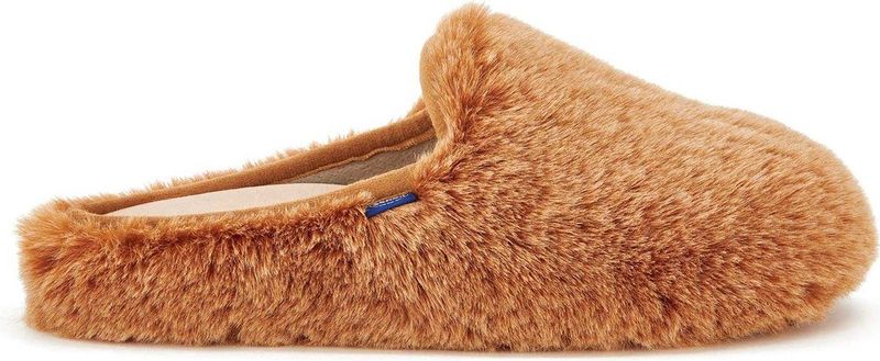 Scholl - Maddy - Slippers - Bruin - Synthetisch - Comfortabele Dames