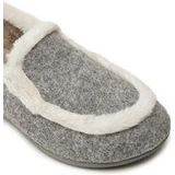 Scholl - Milly - Instapper - Grijs - Gerecycled Vilt - Synthetisch Bont