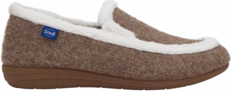 Scholl - Milly - Instapper - Bruin - Gerecycled Vilt