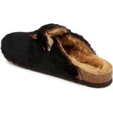 Scholl Klomp Fae Chocolate - Dames Klompen van Synthetisch Bovenwerk