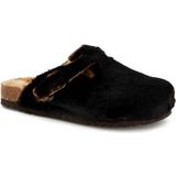 Scholl Klomp Fae Chocolate - Dames Klompen van Synthetisch Bovenwerk