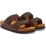 Scholl - Josephine - Slipper - Coffee - Leer